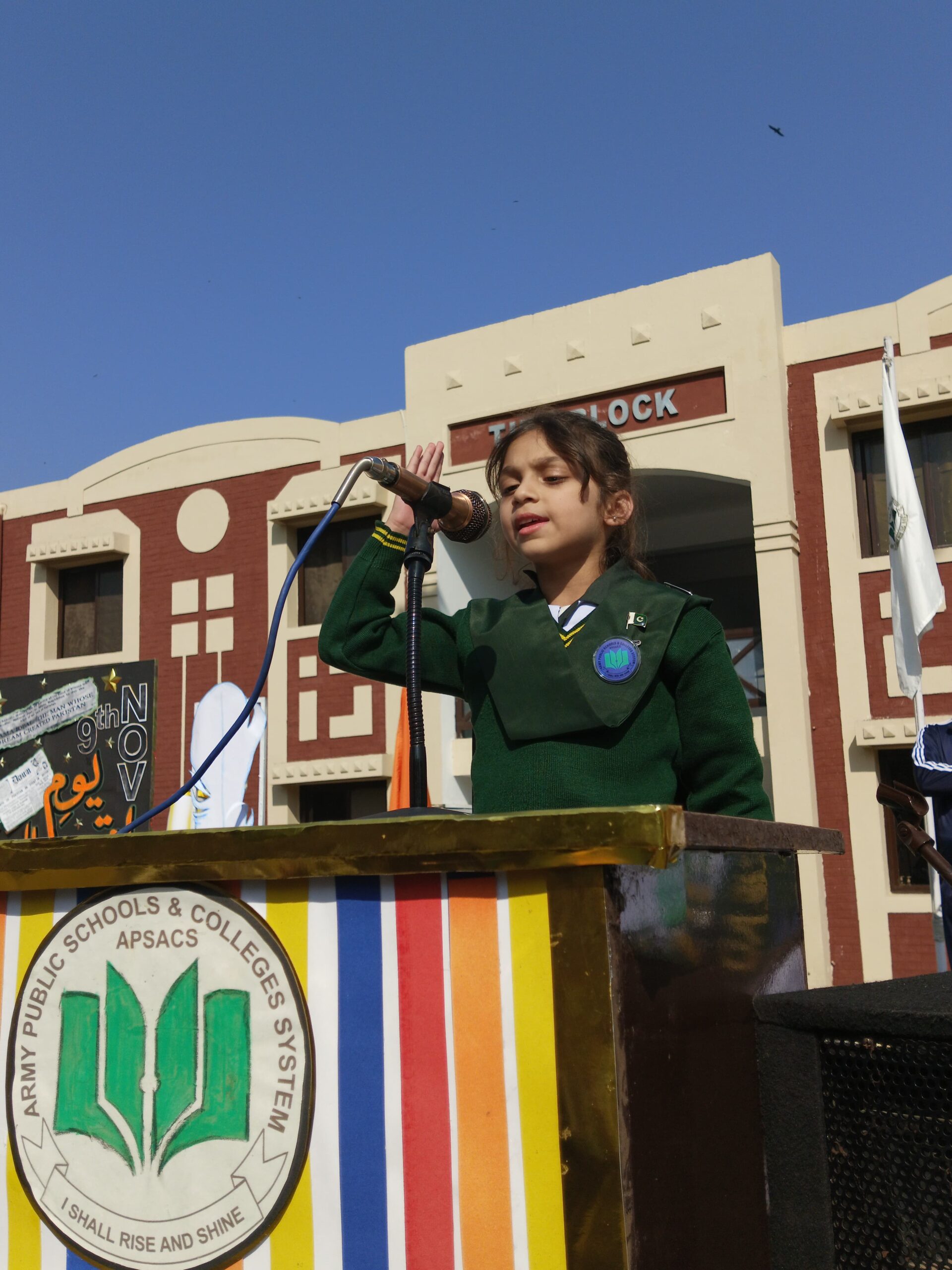 Speech by a student about Allama Iqbal